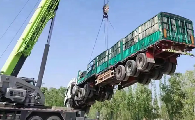 榆社道路脱困救援案例